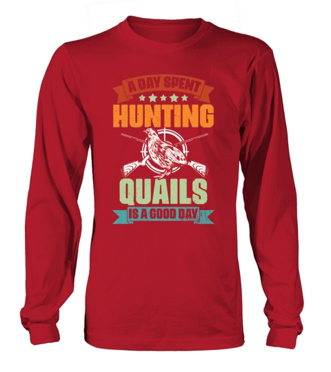 Vintage Quail Hunting Season A Quail Hunter Quail Long sleeved Unisex