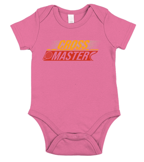 Tennis Art Cross Master Racket Sport Gift Idea Short Sleeve Baby One-Piece