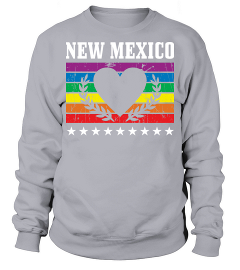 New Mexico Pride Flag Pride Month LGBTQ Flag LGBT Sweatshirt Unisex