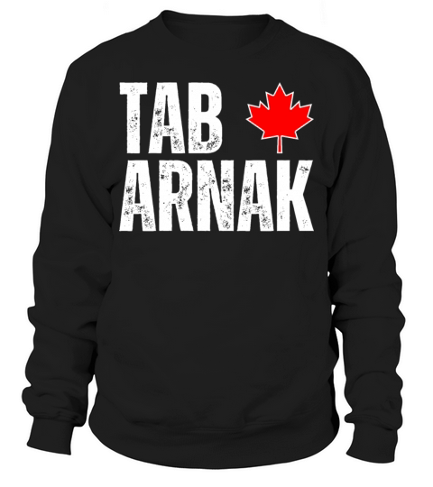 Tabarnak Language French Canadian Flag Maple Leaf Sweatshirt Unisex