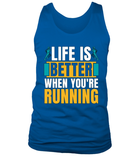 Cross Country Running Life Is Better When Athletic Tank Top Unisex