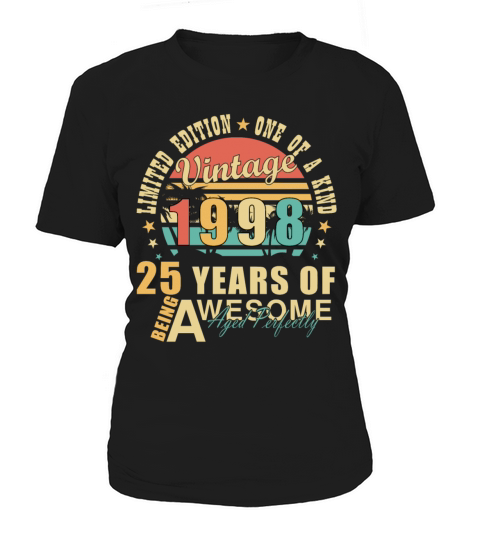 Vintage 1998 25th birthday spit Women's T-Shirt