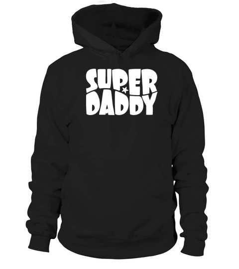 Super Daddy For Super Dad Retro Vintage Style Hoodie Unisex