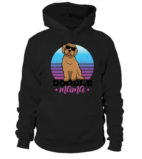 Womens Doodle Mama Labradoodle Goldendoodle Hoodie Unisex