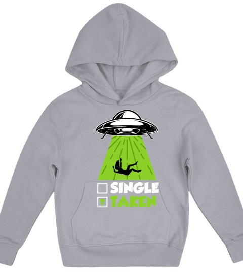 Ufo Single Men Fantasy Taken by Aliens Men Kids Hoodie