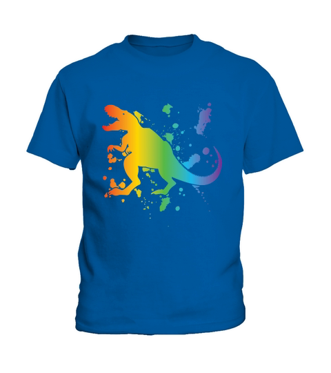 Dinosaurs Gay Pride T Shirt Design Kids T-Shirt