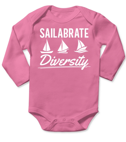 Sailboat Pun Sailor Quote Funny Sailing Long Sleeve Baby One-Piece