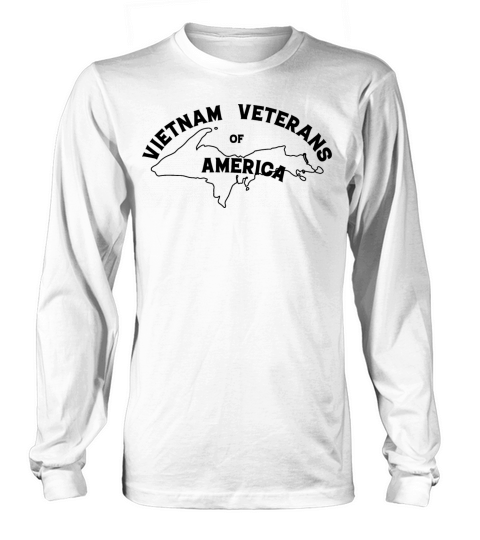 Vintage gold Vietnam Veterans of America Long sleeved Unisex
