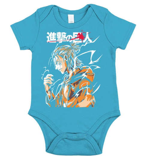 ATTACK ON TITAN Anime Short Sleeve Baby One-Piece
