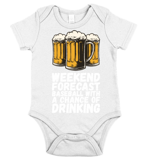 Beer Alcohol Short Sleeve Baby One-Piece