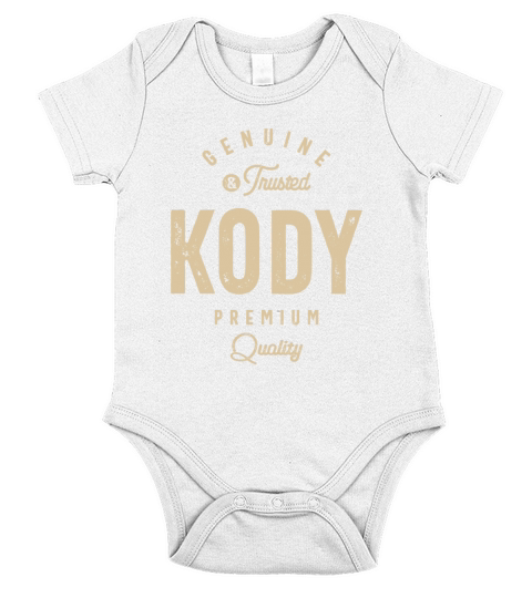 Kody Genuine and Trusted - Name Kody Short Sleeve Baby One-Piece