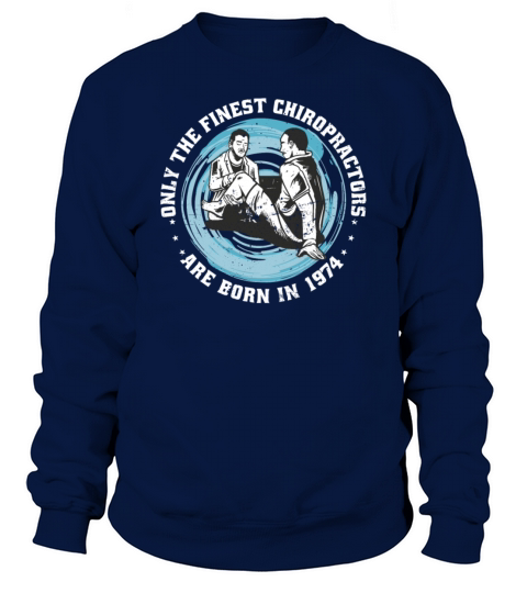 Physiotherapy born in 1974 Vintage Birthday Sweatshirt Unisex