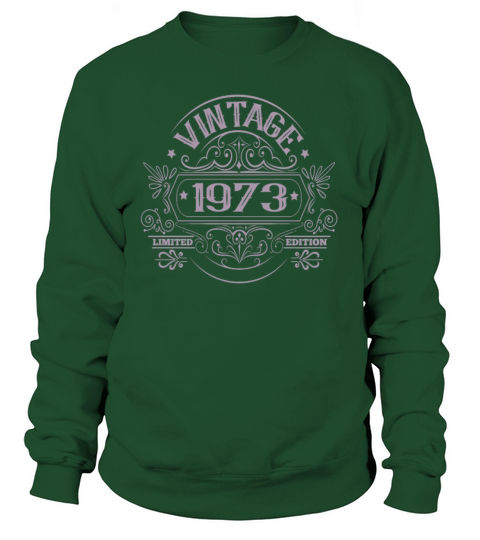 Vintage 1973 birthday vintage Sweatshirt Unisex