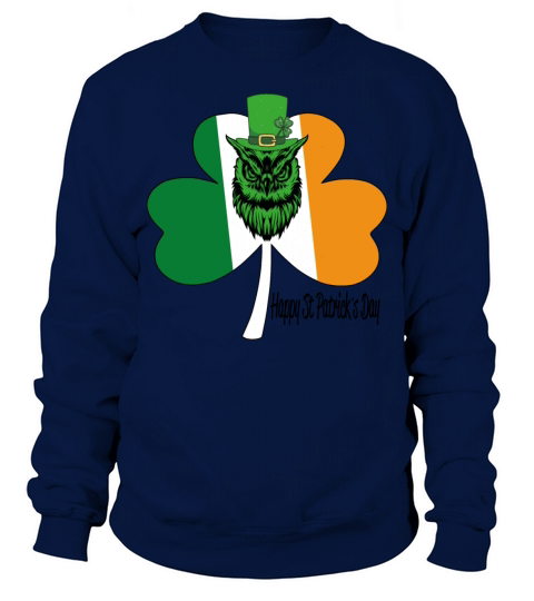 Vintage Irish American Flag Shamrock Irland Sweatshirt Unisex