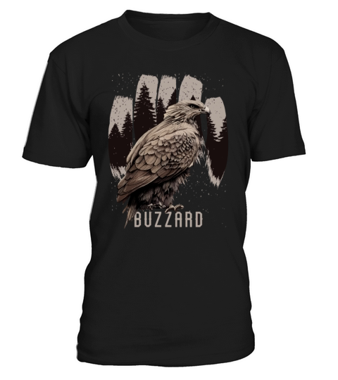 Buzzard Bird Watching Vintage Ornithologist T-Shirt Unisex