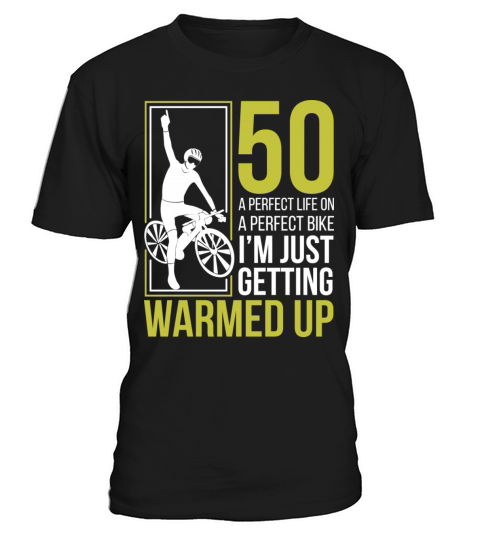 Cyclist s 50th Birthday Funny T-Shirt Unisex