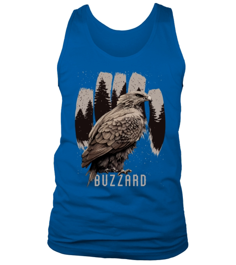 Buzzard Bird Watching Vintage Ornithologist Tank Top Unisex