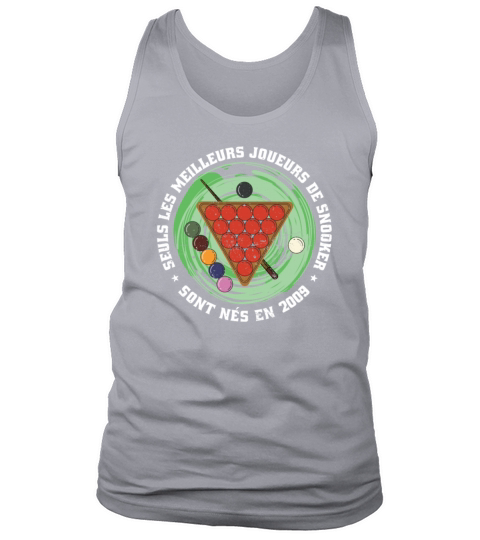 Snooker born in 2009 Vintage Birthday Snooker Tank Top Unisex