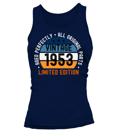 70th Birthday Vintage 1953 Tank top Woman