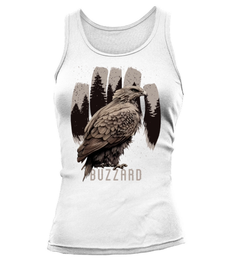 Buzzard Bird Watching Vintage Ornithologist Tank top Woman