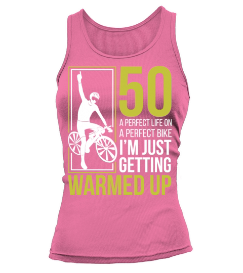 Cyclist s 50th Birthday Funny Tank top Woman
