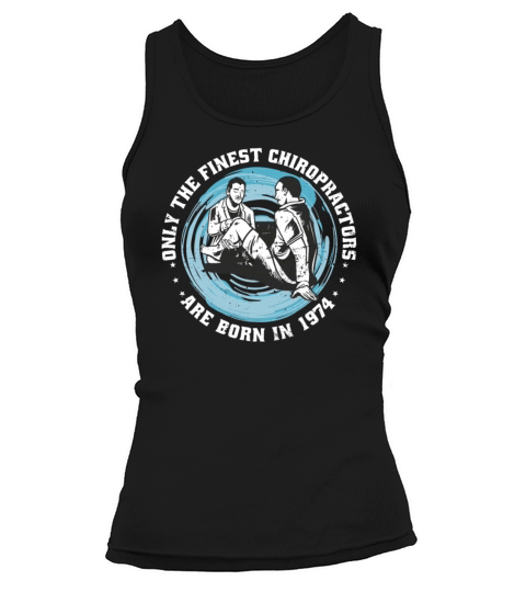Physiotherapy born in 1974 Vintage Birthday Tank top Woman