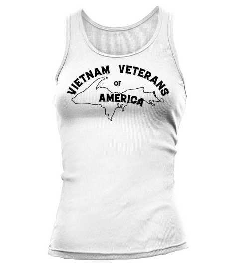 Vintage gold Vietnam Veterans of America Tank top Woman