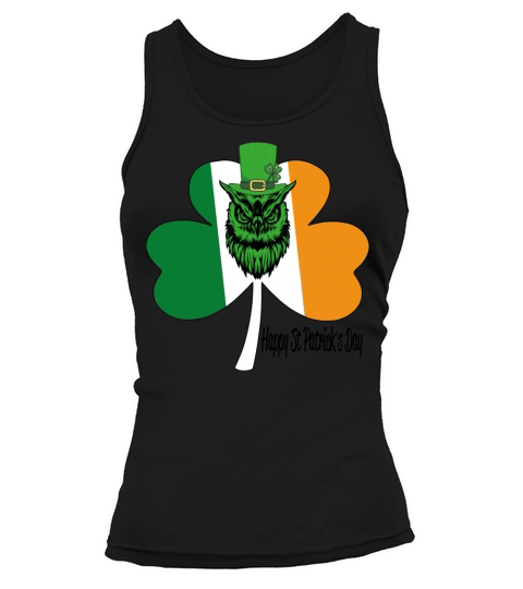 Vintage Irish American Flag Shamrock Irland Tank top Woman