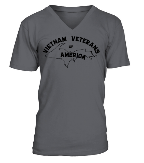 Vintage gold Vietnam Veterans of America V-Neck T-shirt