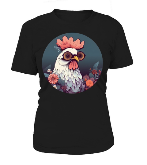 Vintage 80s 90s Style for Chicken Lovers Women's T-Shirt