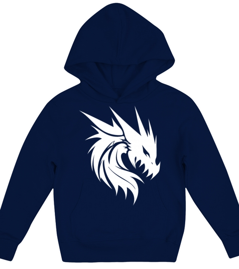 Evil Vintage Dragon In Tattoo Scale Dress Kids Hoodie