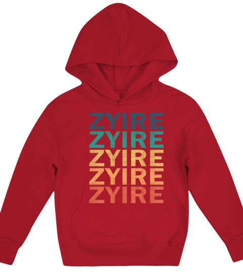 Zyire Name T Shirt - Zyire Vintage Retro Name Gift Kids Hoodie