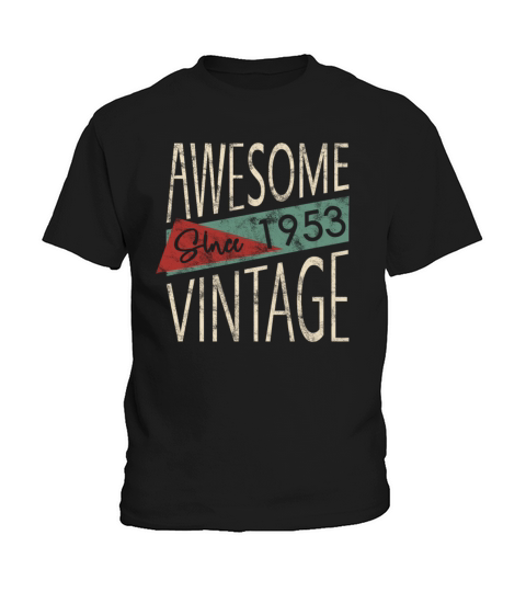 Awesome Since 1953 Retro Vintage Design Kids T-Shirt