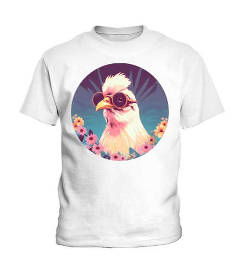 Vintage Chicken Lovers Kids T-Shirt