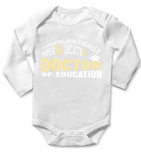 2023 Doctoral PhD Graduating Doctors Graduate Long Sleeve Baby One-Piece
