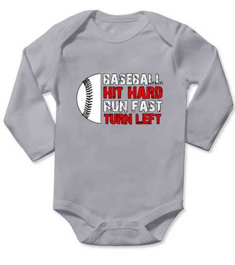 Game Day Baseball For Lovers Baseball Long Sleeve Baby One-Piece