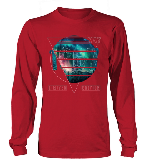 Limited Edition 1967 May Birthday Polar Lights Long sleeved Unisex