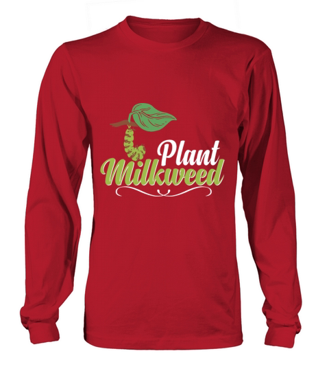 Plant Milkweed Butterfly Lepidopterist Long sleeved Unisex