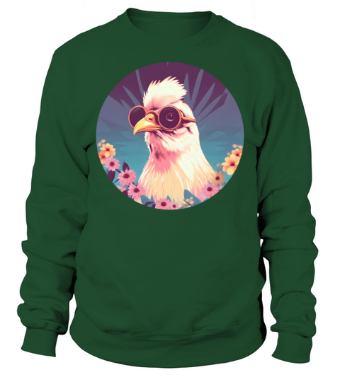 Vintage Chicken Lovers Sweatshirt Unisex