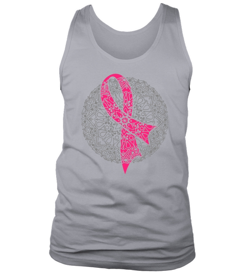 Breast Cancer Mandala Tank Top Unisex