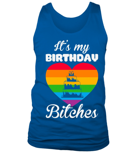Its My Birthday LGBT Happy Tank Top Unisex