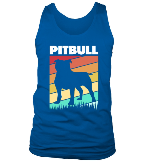 Pit Bull Owner Vintage Pitbull Dog Tank Top Unisex