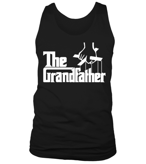 The Grandfather Funny Mafia Puppet Mens Graphic Tank Top Unisex