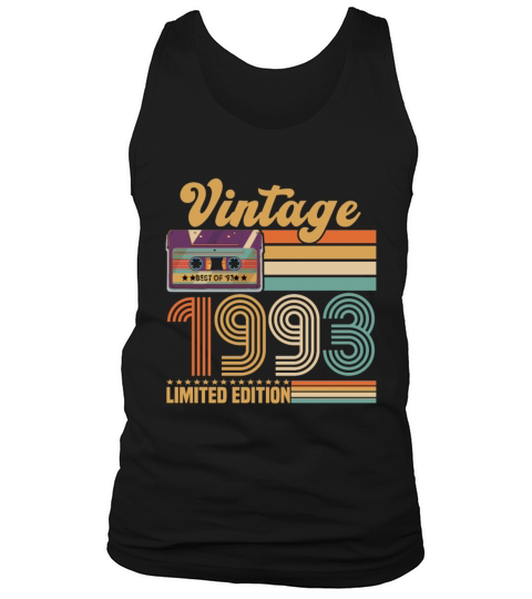 Vintage 1993 30th Birthday Fiftieth Gift Tank Top Unisex