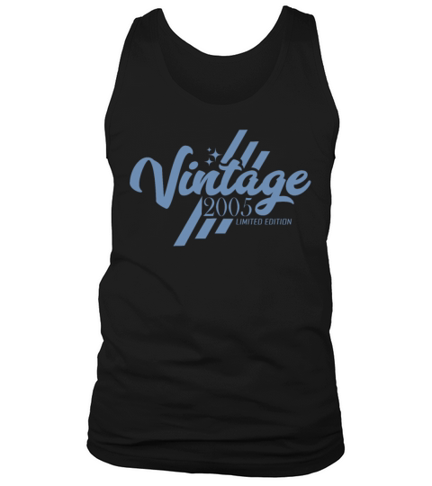 Vintage 2005 Birthday Sayings Tank Top Unisex