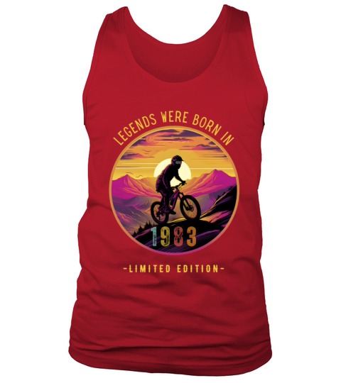 vintage mountainbiking Tank Top Unisex