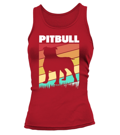 Pit Bull Owner Vintage Pitbull Dog Tank top Woman
