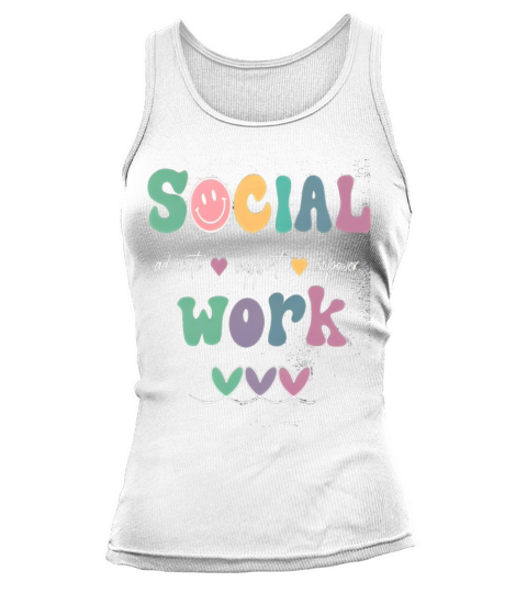 Social Work Advocate Support Vintage Social Worker Tank top Woman