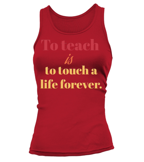 To teach to touch a life Tank top Woman