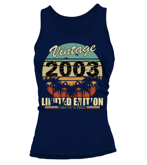 Vintage 2003 Birthday Tank top Woman